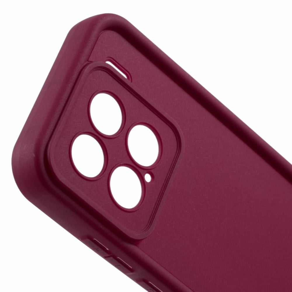 EIDERWOOD Xiaomi 15 Anti-Slip Flexible Plastic Case - Red