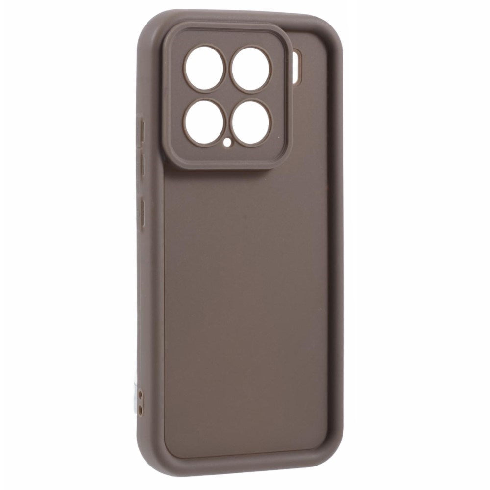 EIDERWOOD Xiaomi 15 Anti-Slip Flexible Plastic Case - Brown