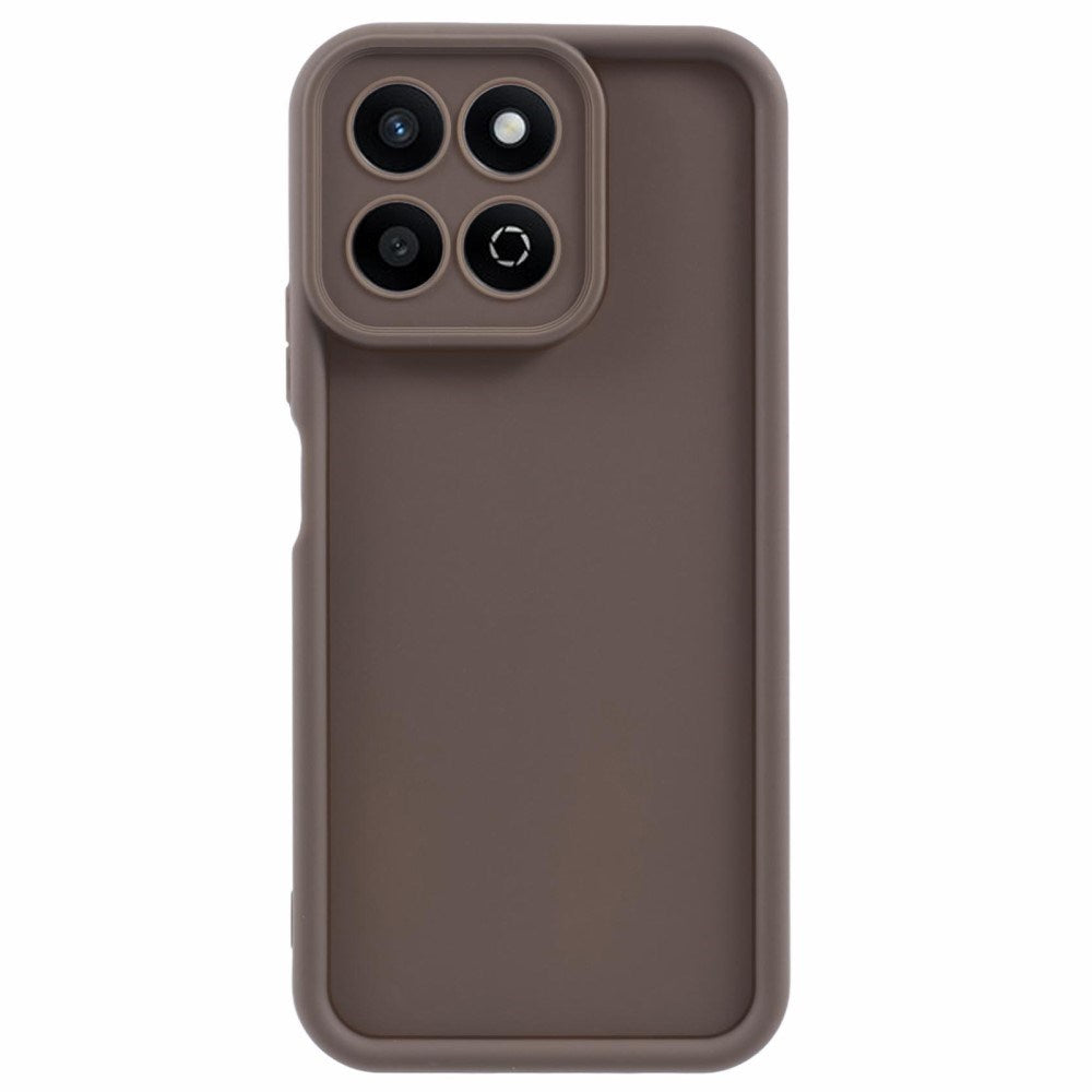 EIDERWOOD Honor 200 Smart Anti-Slip Flexible Plastic Case - Brown