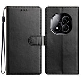 EIDERWOOD Xiaomi Redmi Note 14 Pro (5G) / Poco X7 Faux Leather Flip Case with Strap - Black