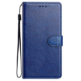 EIDERWOOD Xiaomi Redmi Note 14 Pro (5G) / Poco X7 Faux Leather Flip Case with Strap - Blue