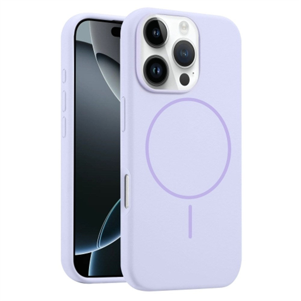 EIDERWOOD iPhone 16 Pro Silicone Case - MagSafe Compatible - Purple