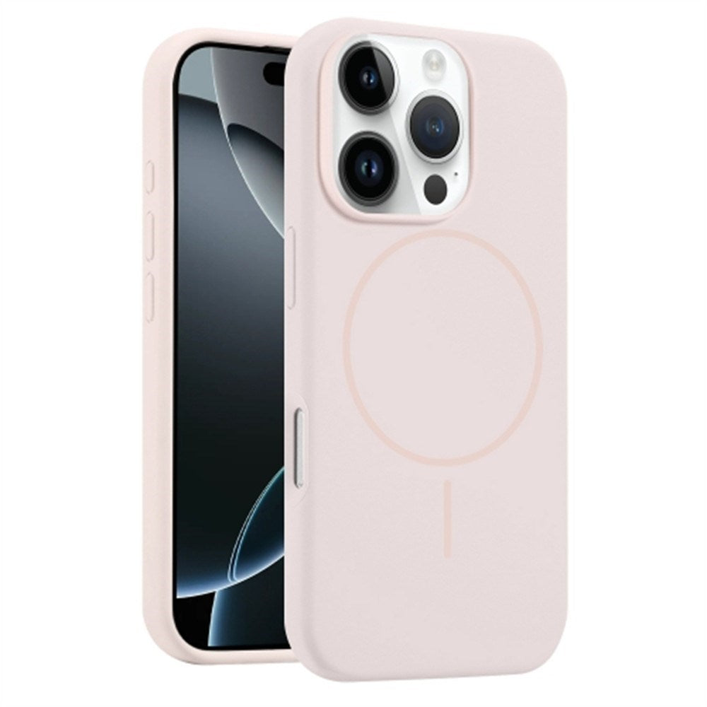 EIDERWOOD iPhone 16 Pro Silicone Case - MagSafe Compatible - Pink