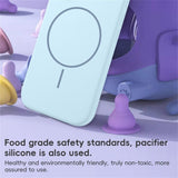 EIDERWOOD iPhone 16 Pro Silicone Case - MagSafe Compatible - Light Blue