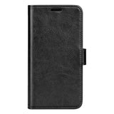 EIDERWOOD Samsung Galaxy S25 Faux Leather Flip Case with Cardholder & Stand Function - Black