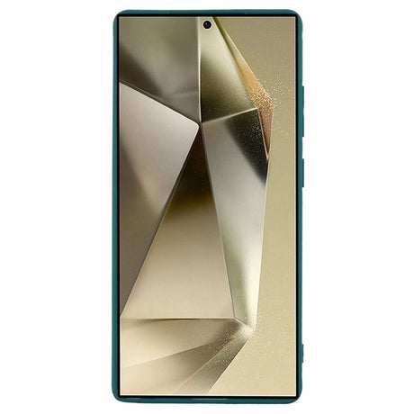 EIDERWOOD Samsung Galaxy S25 Ultra Flexible Plastic Shockproof Cover - Dark Green