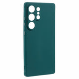 EIDERWOOD Samsung Galaxy S25 Ultra Flexible Plastic Shockproof Cover - Dark Green