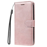 EIDERWOOD Google Pixel 9a Faux Leather Flip Case with Cardholder & Strap - Pink