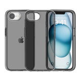 EIDERWOOD iPhone 16e Hybrid Plastic Case - Transparent / Black