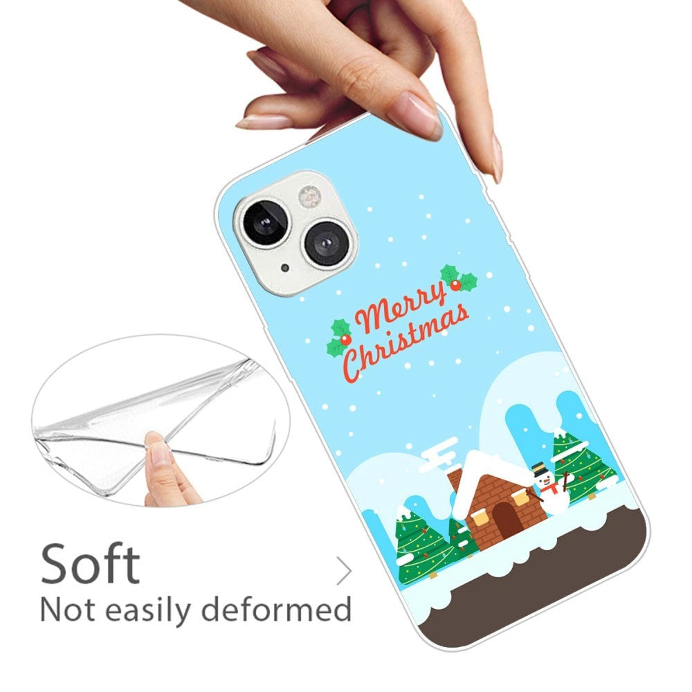 iPhone 14 Flexible Plastic Christmas Case - Christmas House