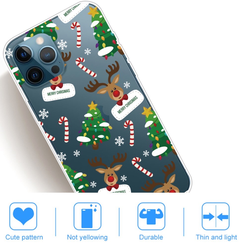 iPhone 14 Pro Flexible TPU Christmas Case - Christmas Decorations