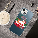 iPhone 14 Flexible Plastic Christmas Case - Gift Box