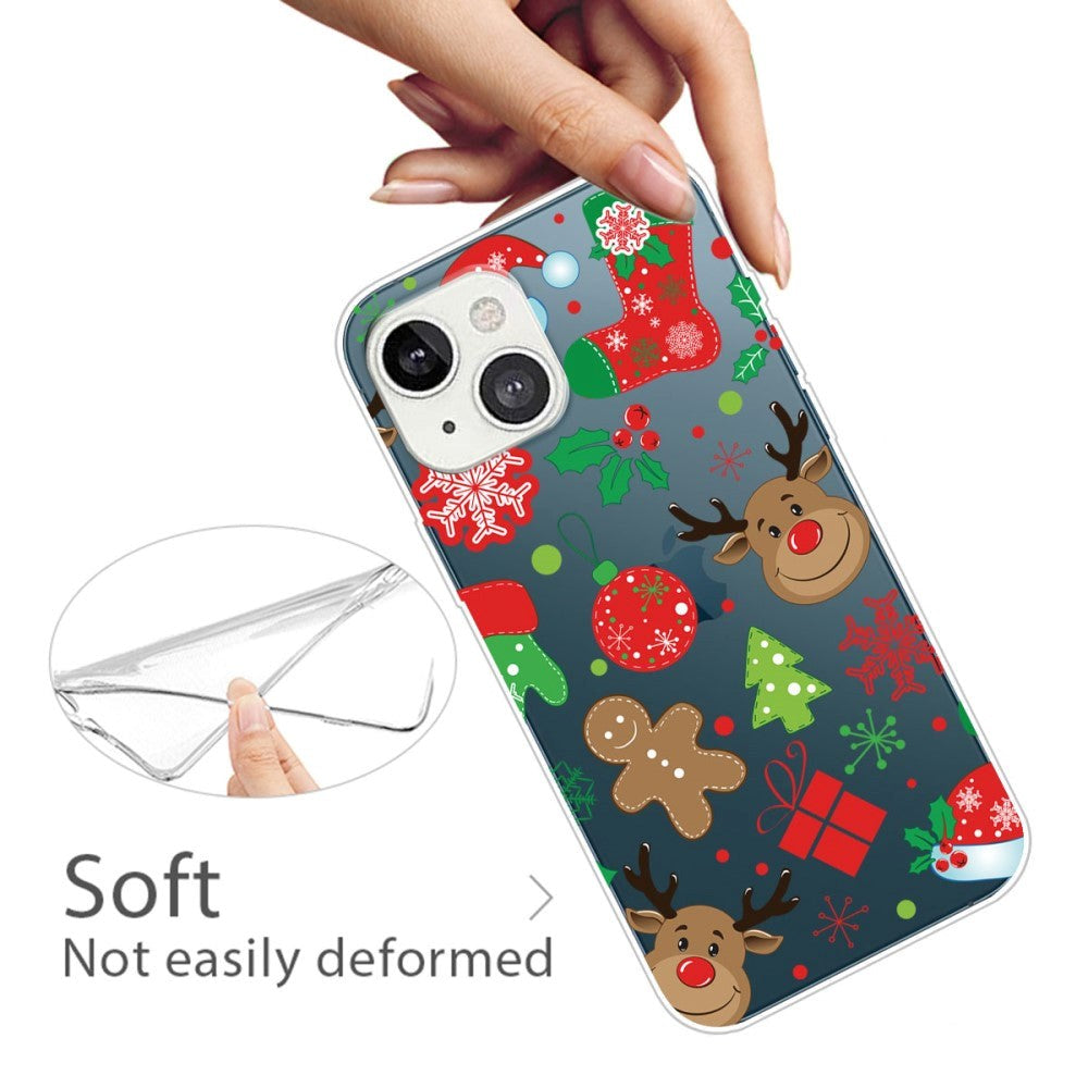 iPhone 14 Plus Flexible Plastic Christmas Case - Christmas Decorations