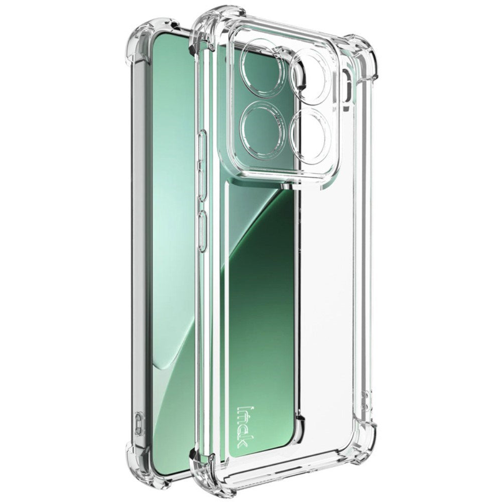 IMAK Xiaomi 15 Pro Flexible Plastic Shockproof Back Cover - Transparent