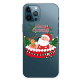 iPhone 14 Pro Flexible Plastic Christmas Case - Gift Box