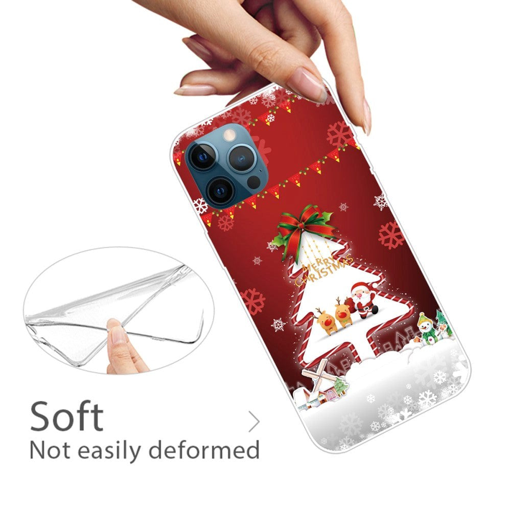 iPhone 14 Pro Max Flexible Plastic Christmas Case - Christmas Tree