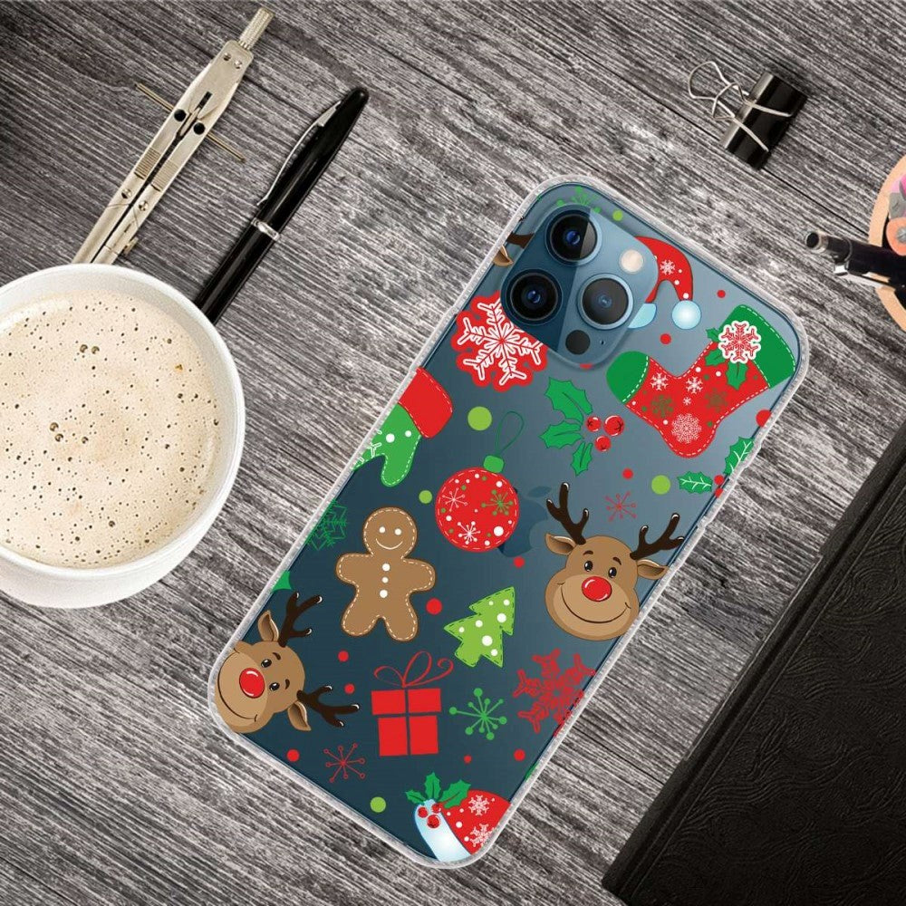 iPhone 14 Pro Max Flexible Plastic Christmas Case - Christmas Decorations