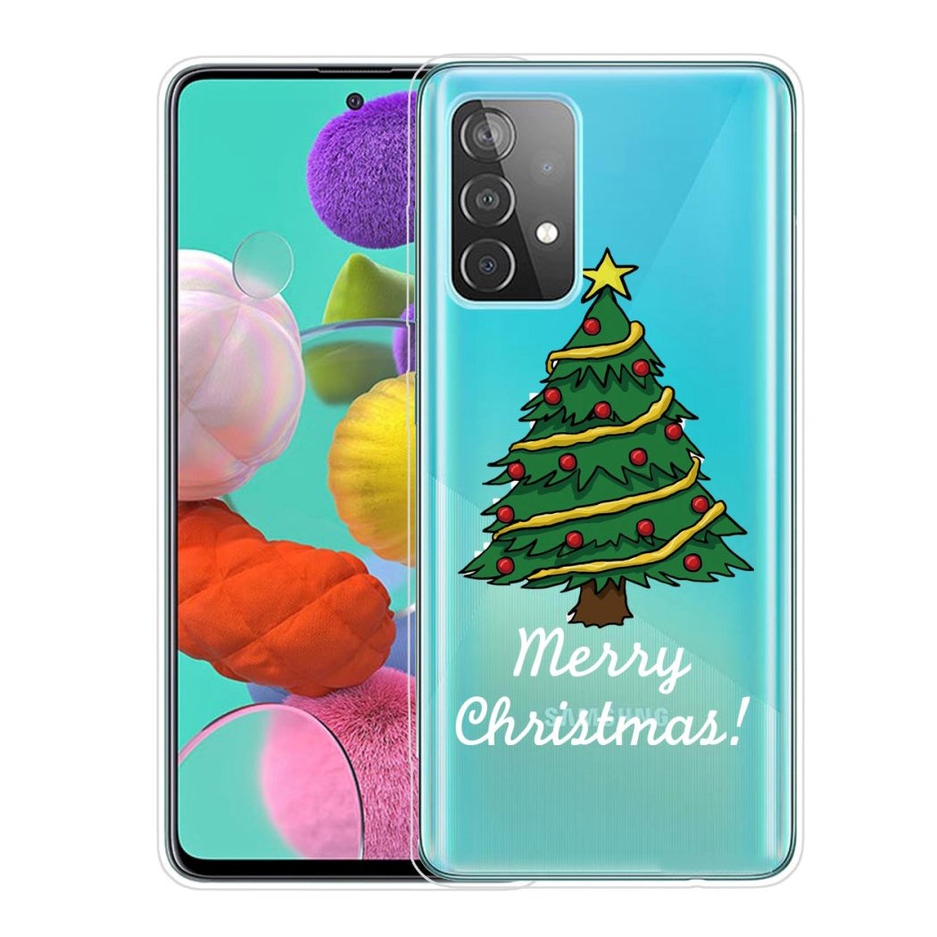 Samsung Galaxy A53 (5G) Flexible Plastic Christmas Case - Merry Christmas - Christmas Tree