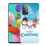 Samsung Galaxy A53 (5G) Flexible Plastic Christmas Case - Merry Christmas - Santa & Friends