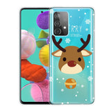 Samsung Galaxy A53 (5G) Flexible Plastic Christmas Case - Merry Christmas - Reindeer