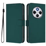 EIDERWOOD Xiaomi Redmi 14C Faux Leather Flip Case with Cardholder & Stand Function - Green