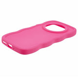 EIDERWOOD Xiaomi Redmi 14C Flexible Plastic Wavy Case - Pink