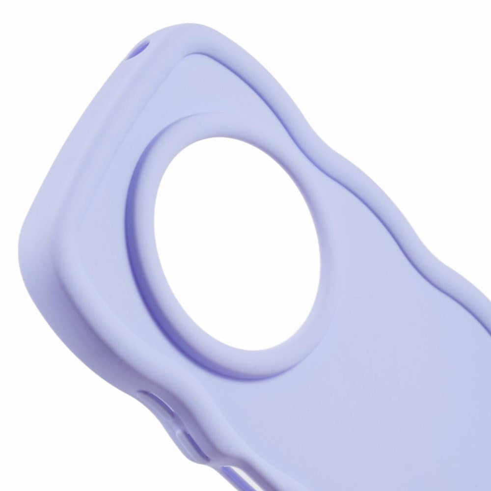 EIDERWOOD Xiaomi Redmi 14C Flexible Plastic Wavy Case - Purple
