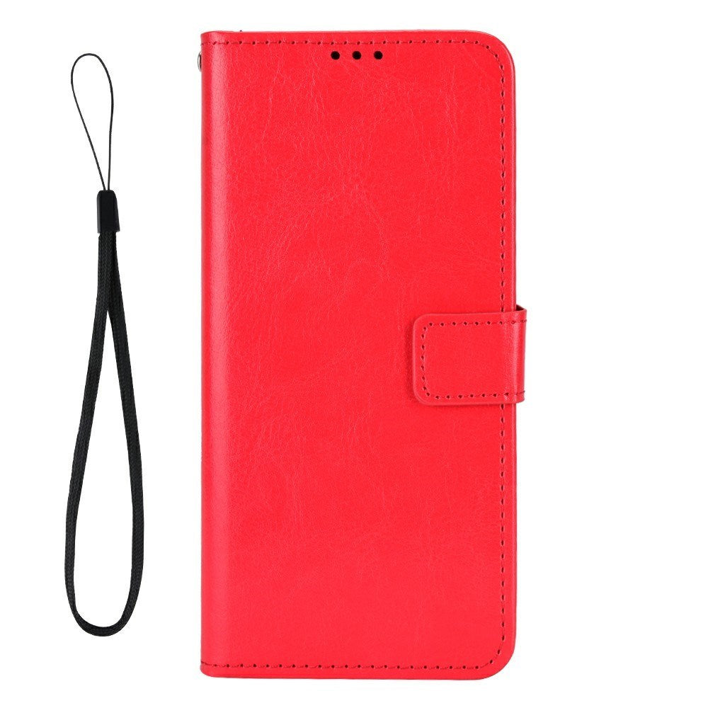 EIDERWOOD Realme GT 7 Pro (5G) Faux Leather Flip Case with Strap - Red