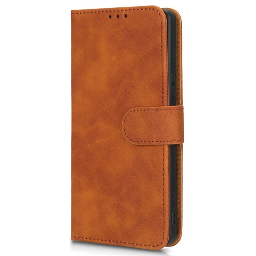 Sony Xperia 5 IV Soft Leather Wallet Case - Brown