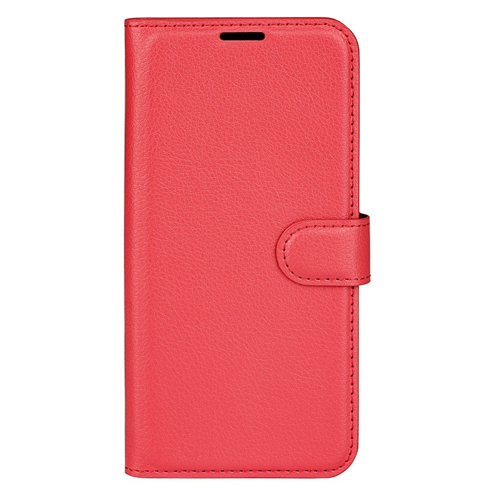 EIDERWOOD Xiaomi 15 Pro Faux Leather Flip Case with Cardholder & Stand Function - Red