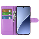 EIDERWOOD Xiaomi 15 Pro Faux Leather Flip Case with Cardholder & Stand Function - Purple