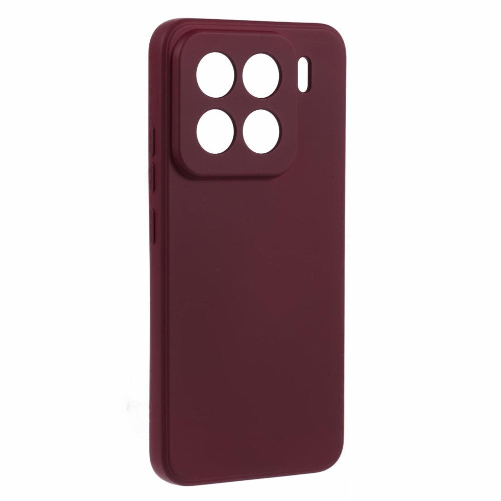 EIDERWOOD Xiaomi 15 Pro Lined Flexible Plastic Case - Wine Red