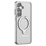 TORRAS Samsung Galaxy S25+ (Plus) Hybrid Case with Kickstand - MagSafe Compatible - Transparent