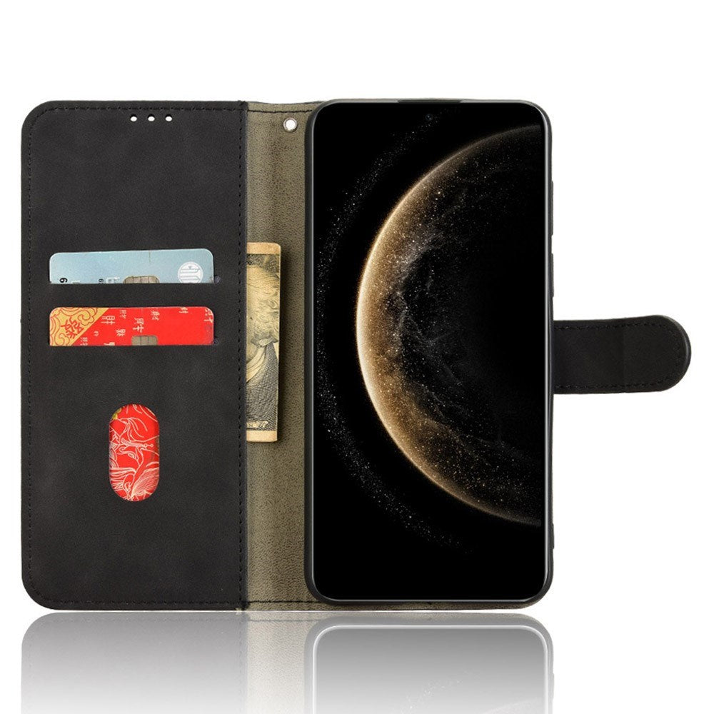 EIDERWOOD Huawei Mate 70 Faux Leather Flip Case with Cardholder & Stand Function - Black