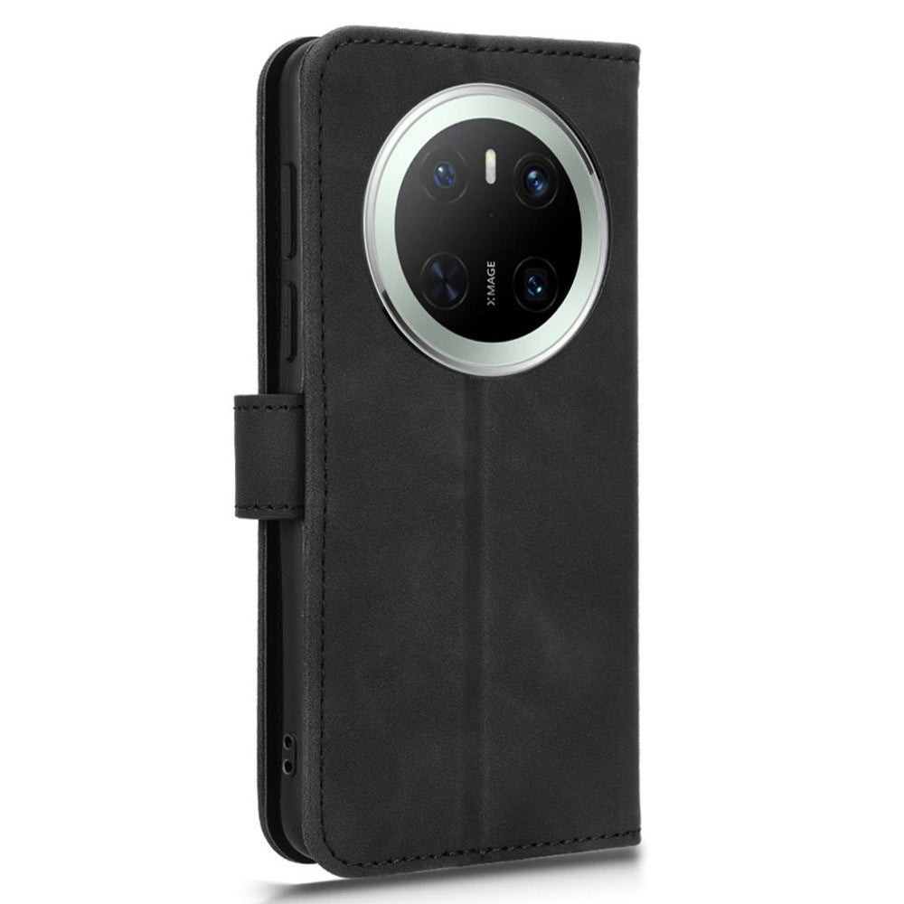 EIDERWOOD Huawei Mate 70 Faux Leather Flip Case with Cardholder & Stand Function - Black