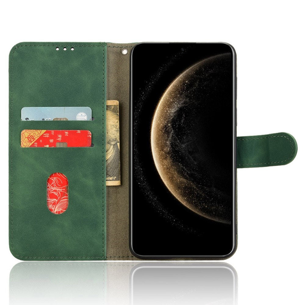 EIDERWOOD Huawei Mate 70 Faux Leather Flip Case with Cardholder & Stand Function - Green