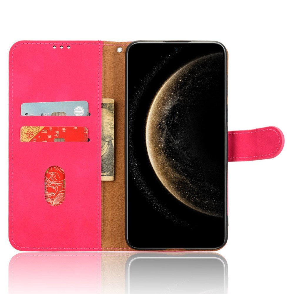 EIDERWOOD Huawei Mate 70 Faux Leather Flip Case with Cardholder & Stand Function - Pink