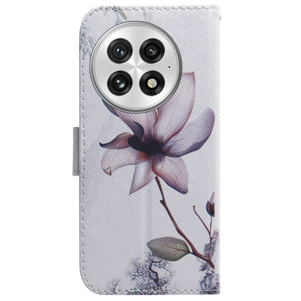 EIDERWOOD OnePlus 13 Faux Leather Flip Case with Design - Flower