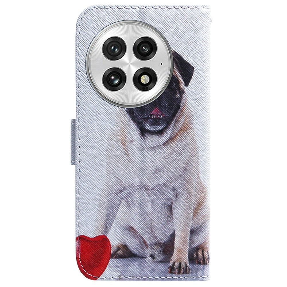 EIDERWOOD OnePlus 13 Faux Leather Flip Case with Design - Dog