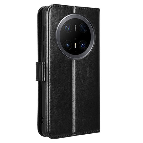 EIDERWOOD Huawei Mate 70 Pro+ / 70 Pro Faux Leather Flip Case with Strap - Black