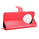 EIDERWOOD Huawei Mate 70 Pro+ / 70 Pro Faux Leather Flip Case with Strap - Red