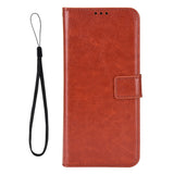 EIDERWOOD Huawei Mate 70 Pro+ / 70 Pro Faux Leather Flip Case with Strap - Brown