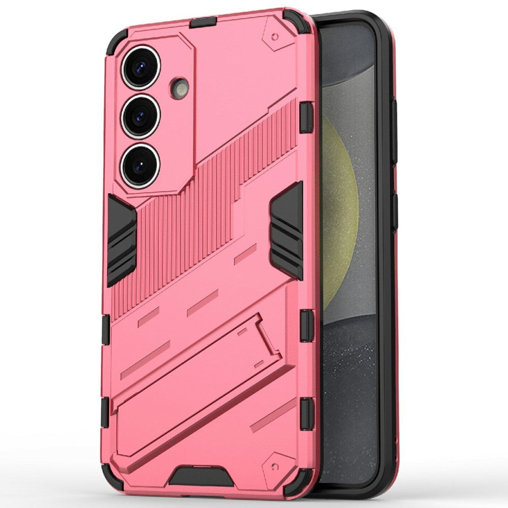 EIDERWOOD Samsung Galaxy A26 5G Rugged Case with Built-in Kickstand - Pink