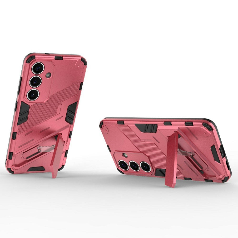 EIDERWOOD Samsung Galaxy A26 5G Rugged Case with Built-in Kickstand - Pink