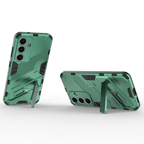 EIDERWOOD Samsung Galaxy A26 5G Rugged Case with Built-in Kickstand - Green