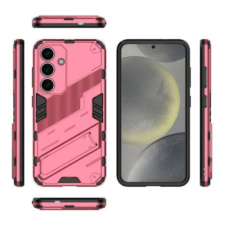 EIDERWOOD Samsung Galaxy A56 (5G) Rugged Case with Built-in Kickstand - Pink