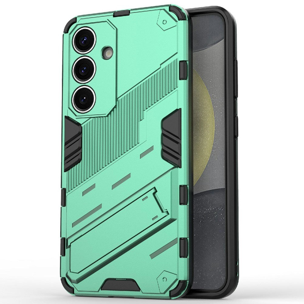 EIDERWOOD Samsung Galaxy A56 (5G) Rugged Case with Built-in Kickstand - Green