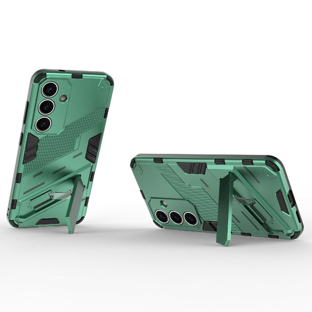 EIDERWOOD Samsung Galaxy A56 (5G) Rugged Case with Built-in Kickstand - Green