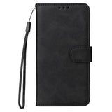 EIDERWOOD Honor Magic7 Lite Faux Leather Flip Case with Strap - Black