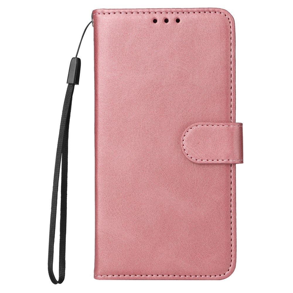 EIDERWOOD Honor Magic7 Lite Faux Leather Flip Case with Strap - Pink